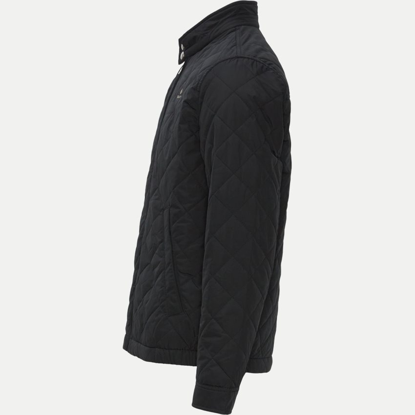 Gant Jackets QUILTED WINDCHEATER 7006080 SS22 BLACK