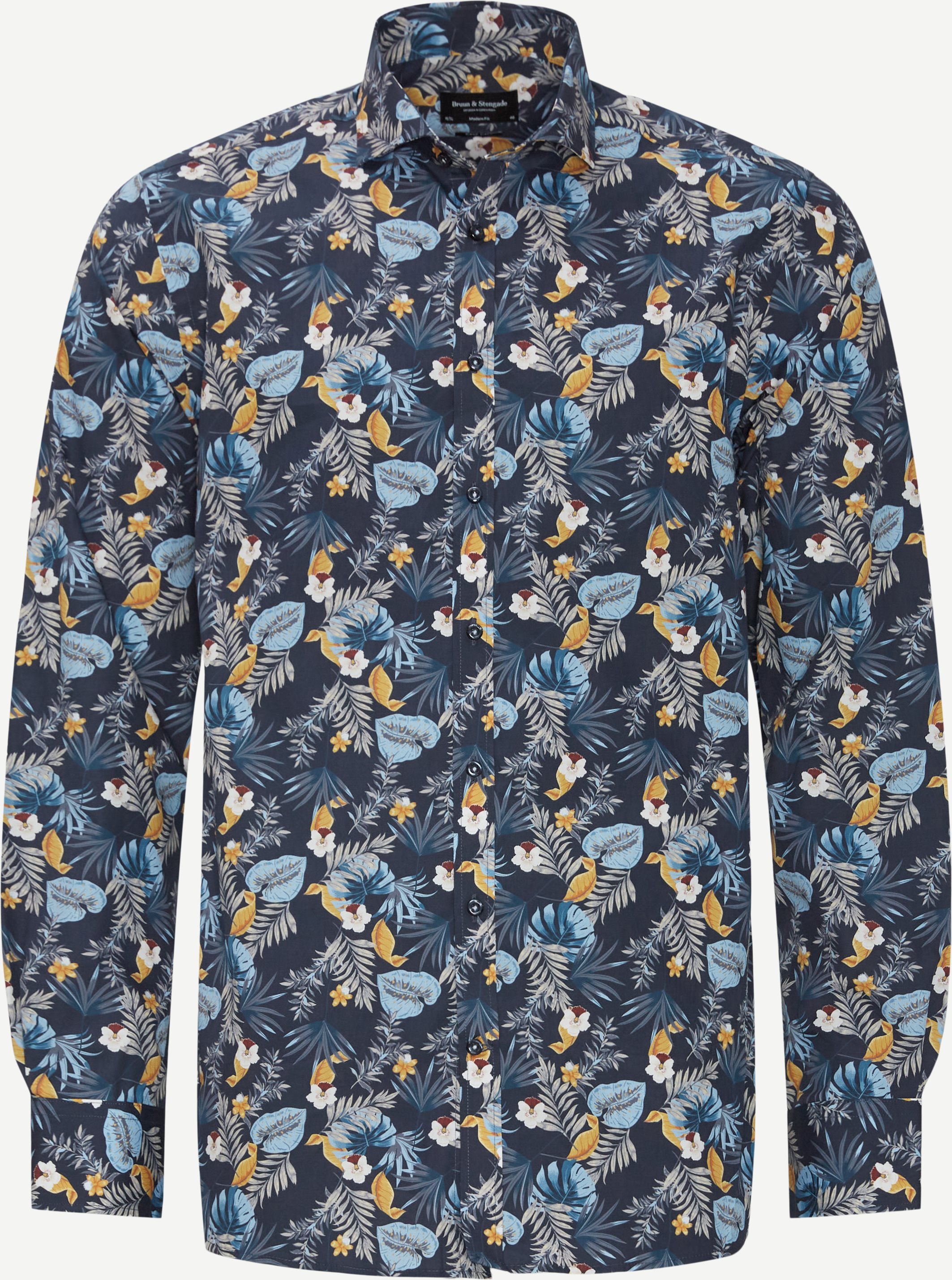 Luigi Skjorte - Skjorter - Modern fit - Blå