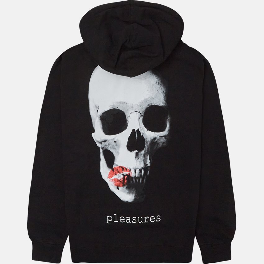 Pleasures Sweatshirts MAKE OUT HOODY BLACK