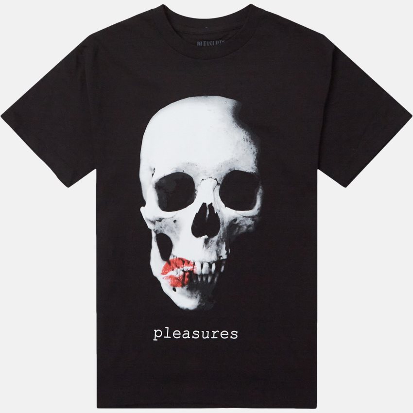 Pleasures T-shirts MAKE OUT TEE BLACK