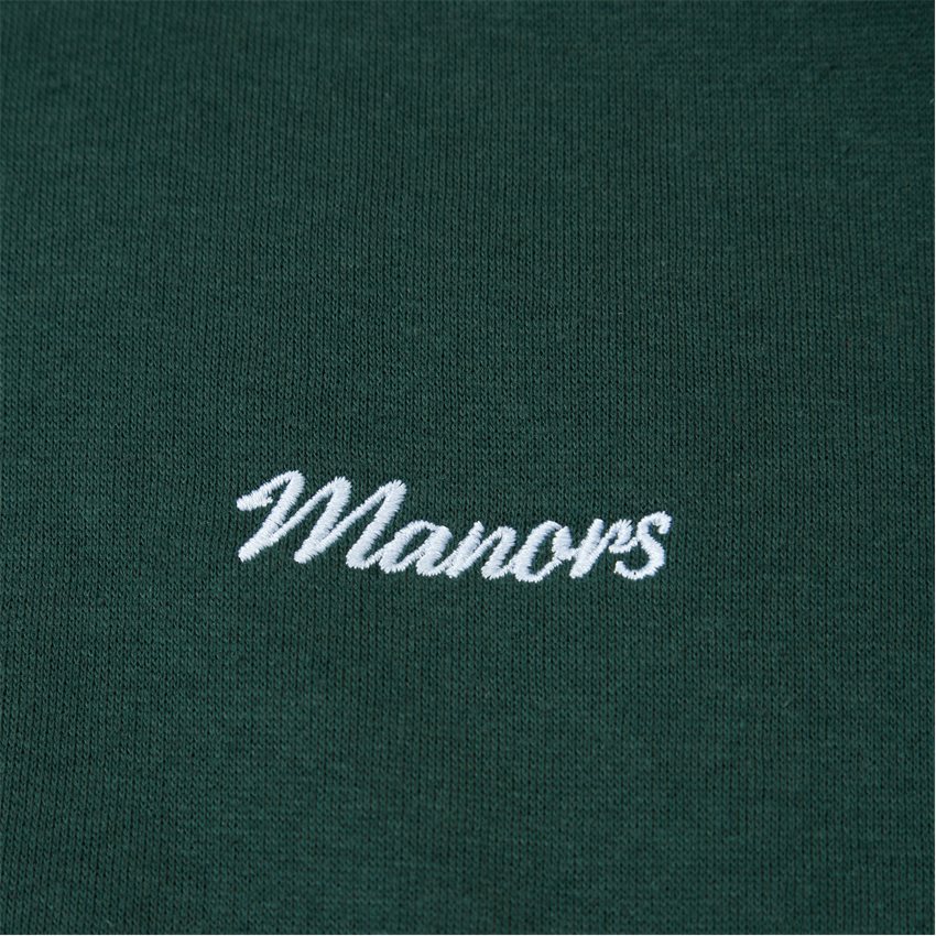 Manors Sweatshirts CLASSIC HOODIE GRØN