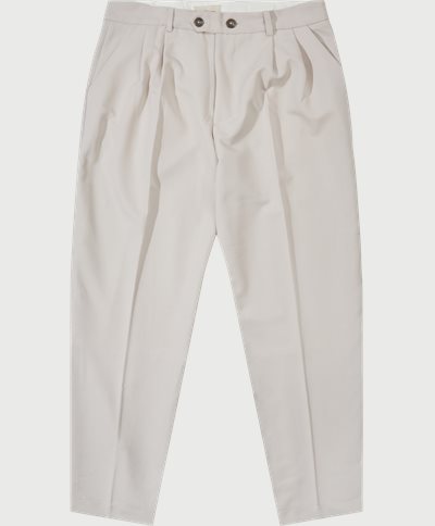 Pleated Trouser Loose fit | Pleated Trouser | Sand