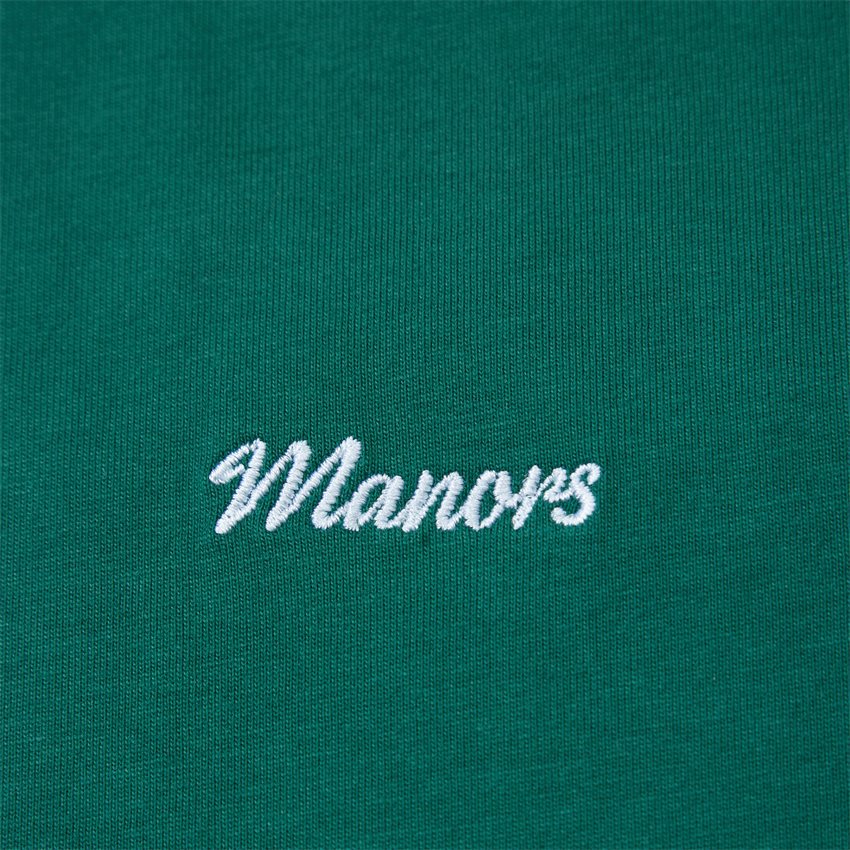 Manors T-shirts CLASSIC TEE GRØN