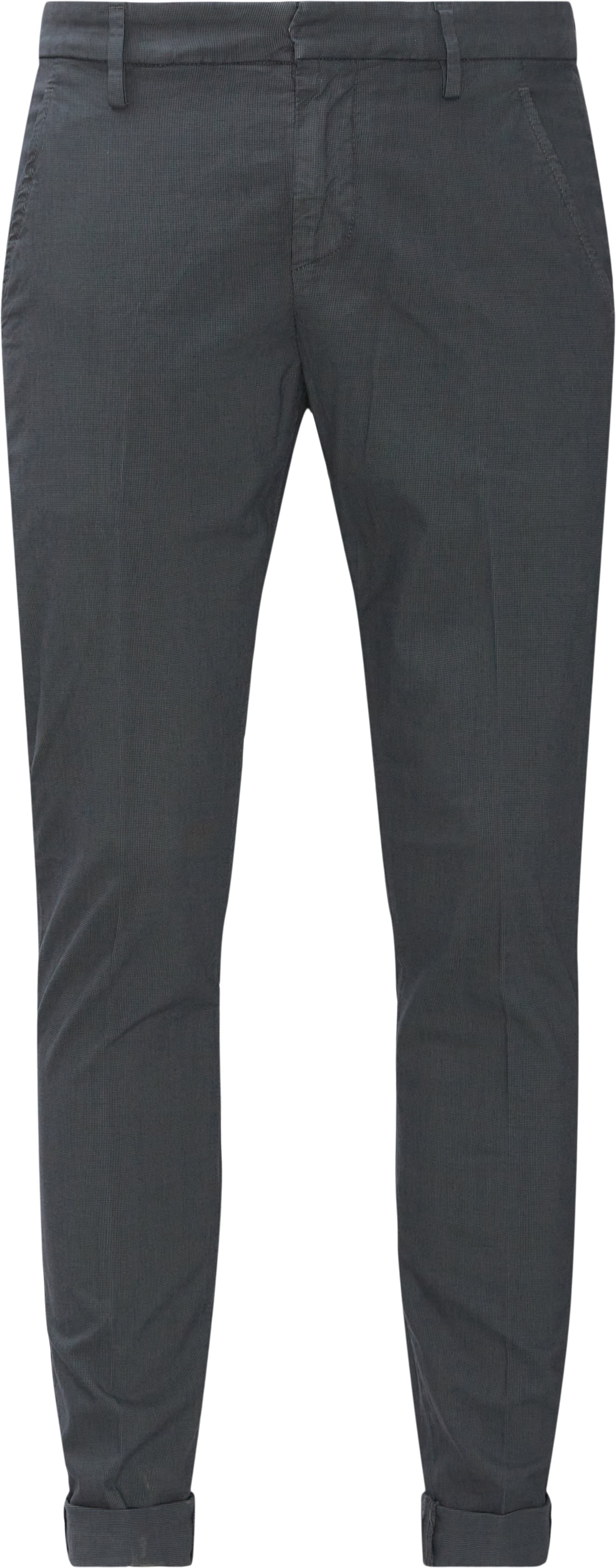 Trousers - Slim fit - Grey