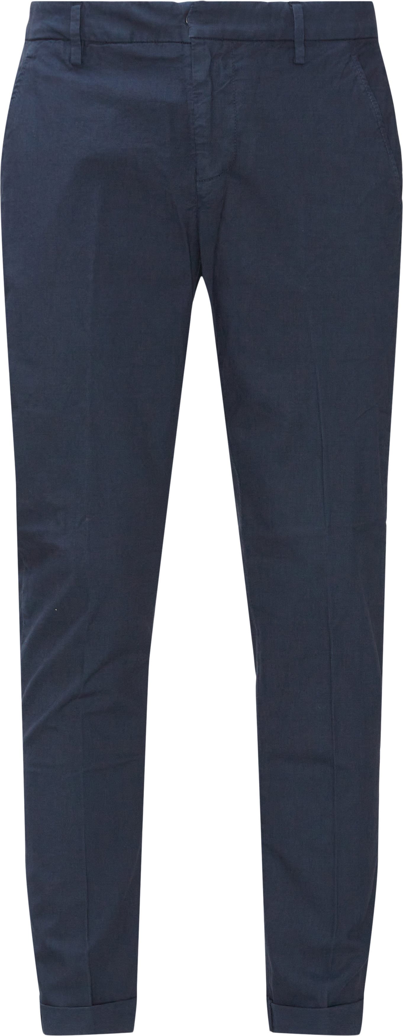 Trousers - Slim fit - Blue