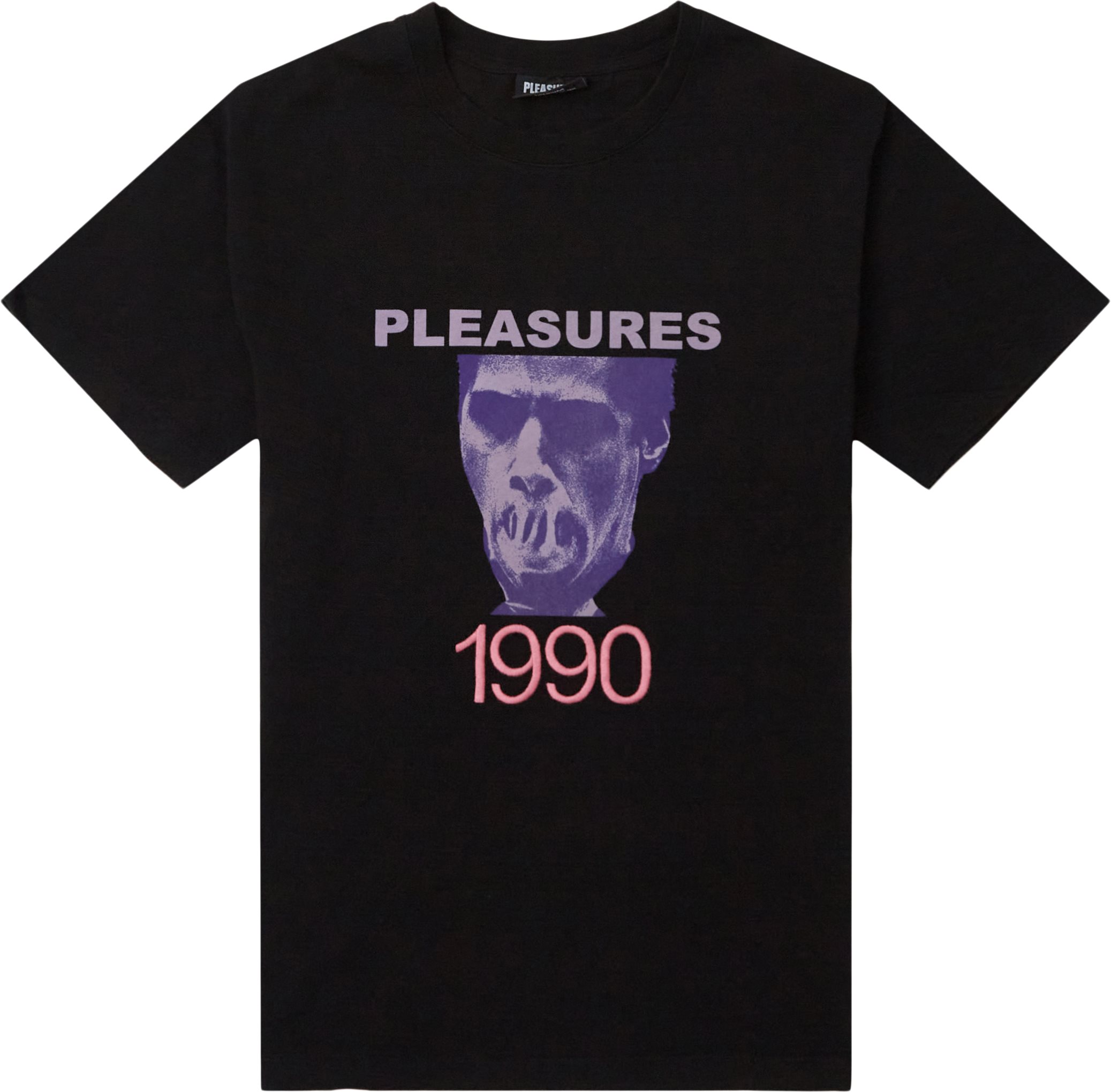 Pleasures T-shirts CHEERS HEAVYWEIGHT TEE Sort