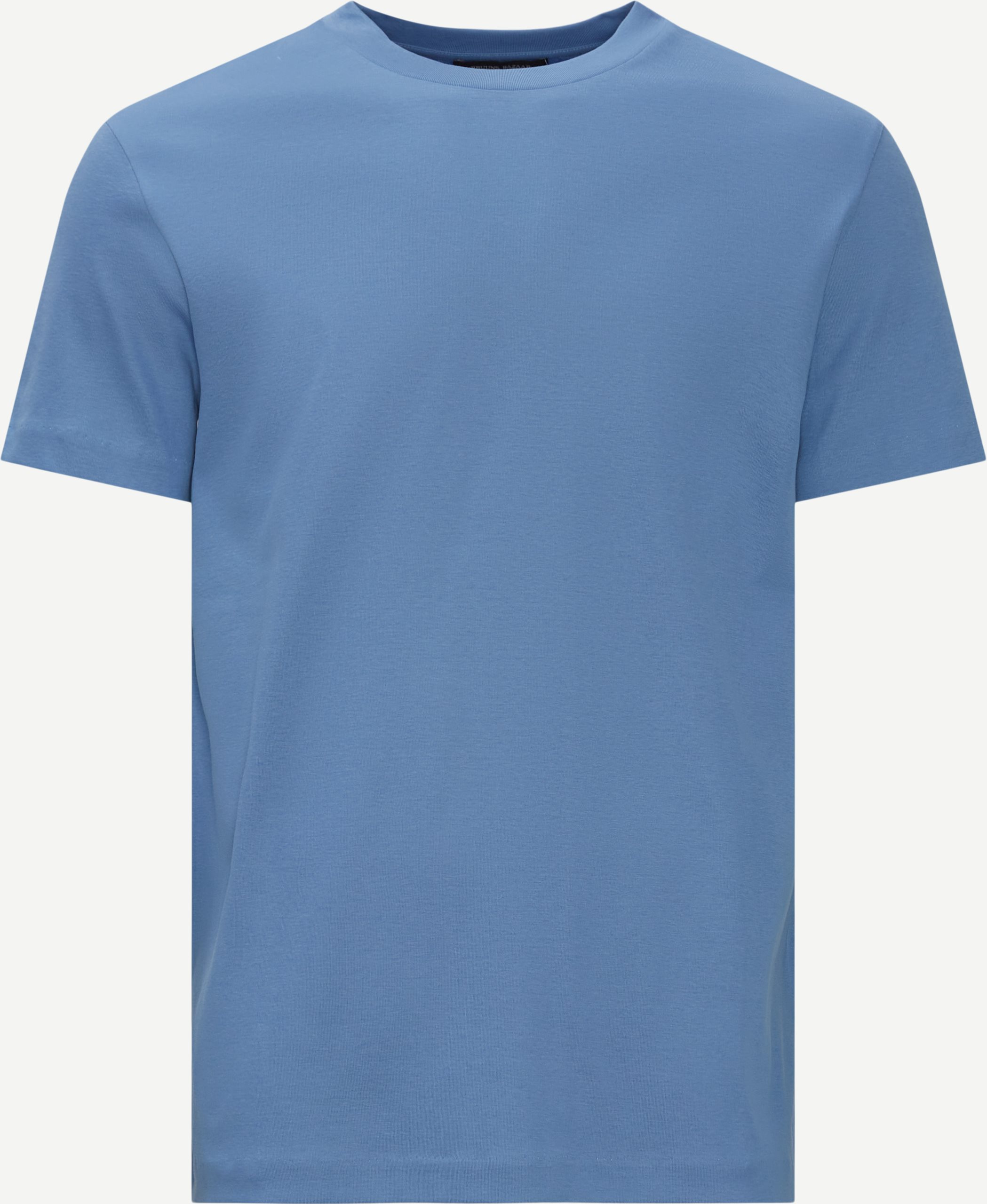 Mercer Wide o-neck T-shirt - T-shirts - Regular fit - Blå