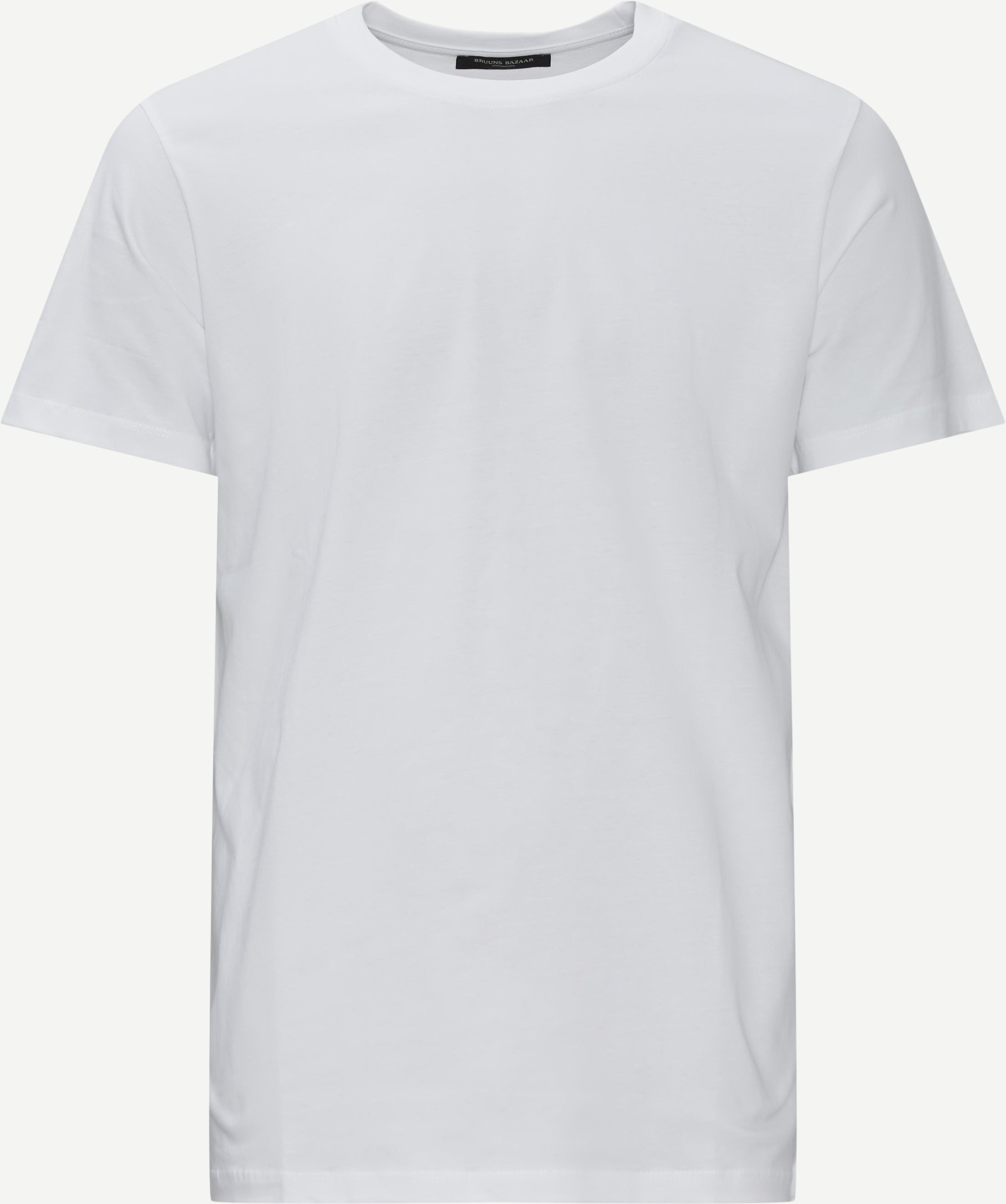 Gustav Logo T-shirt - T-shirts - Regular fit - Hvid