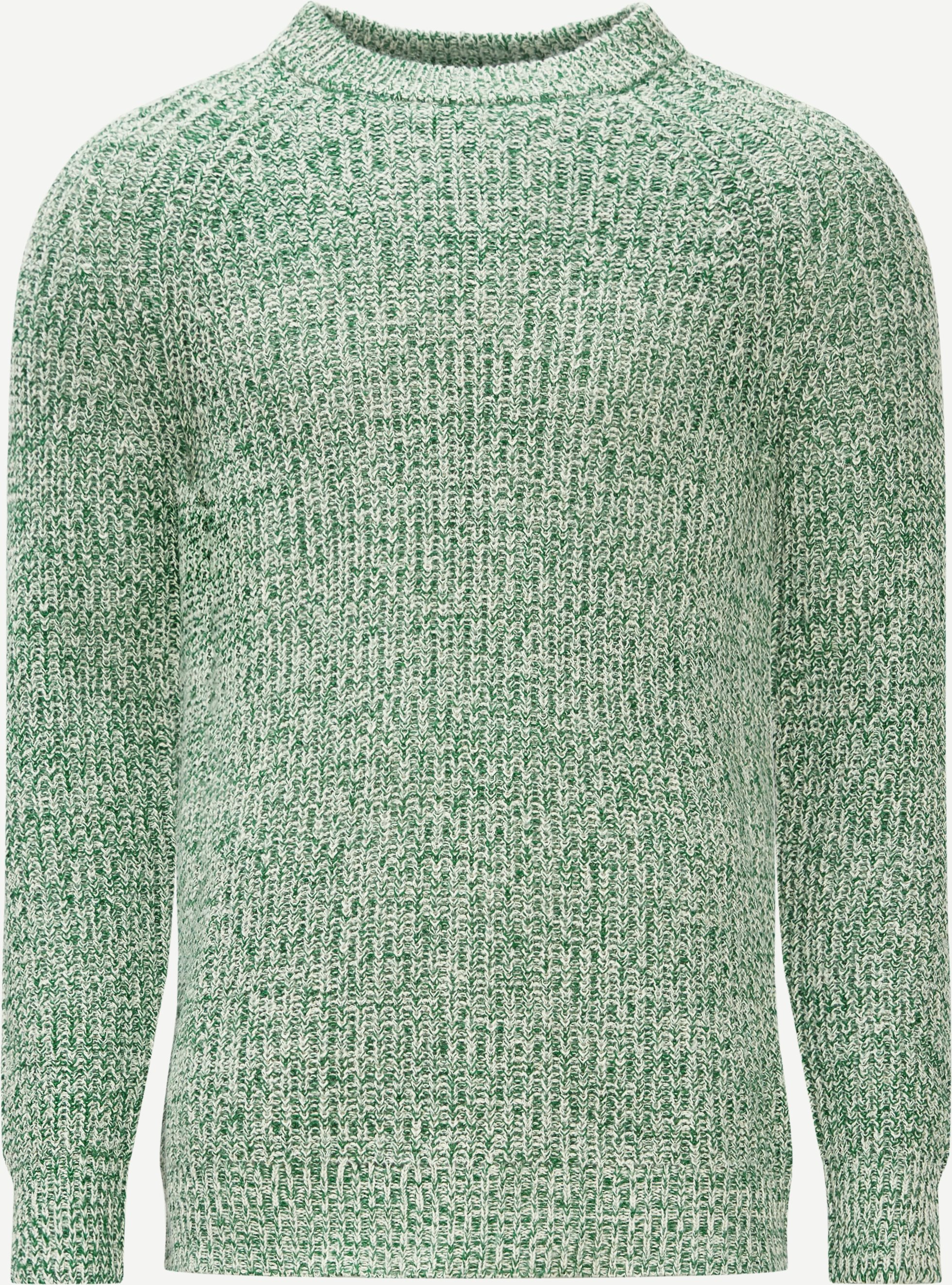 Knitwear - Regular fit - Green
