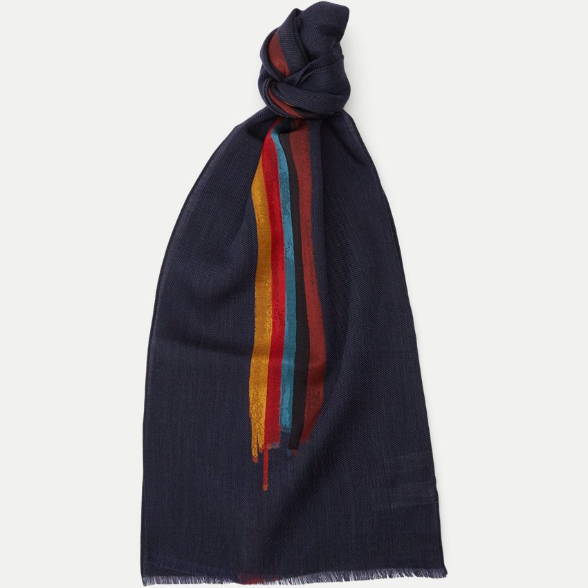 Paul Smith Accessories Scarves 877F GS22 47 NAVY