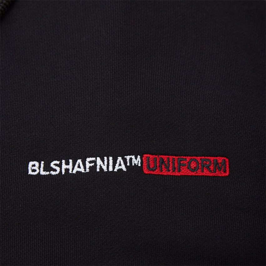BLS Sweatshirts UNIFORM QUARTERZIP BLACK