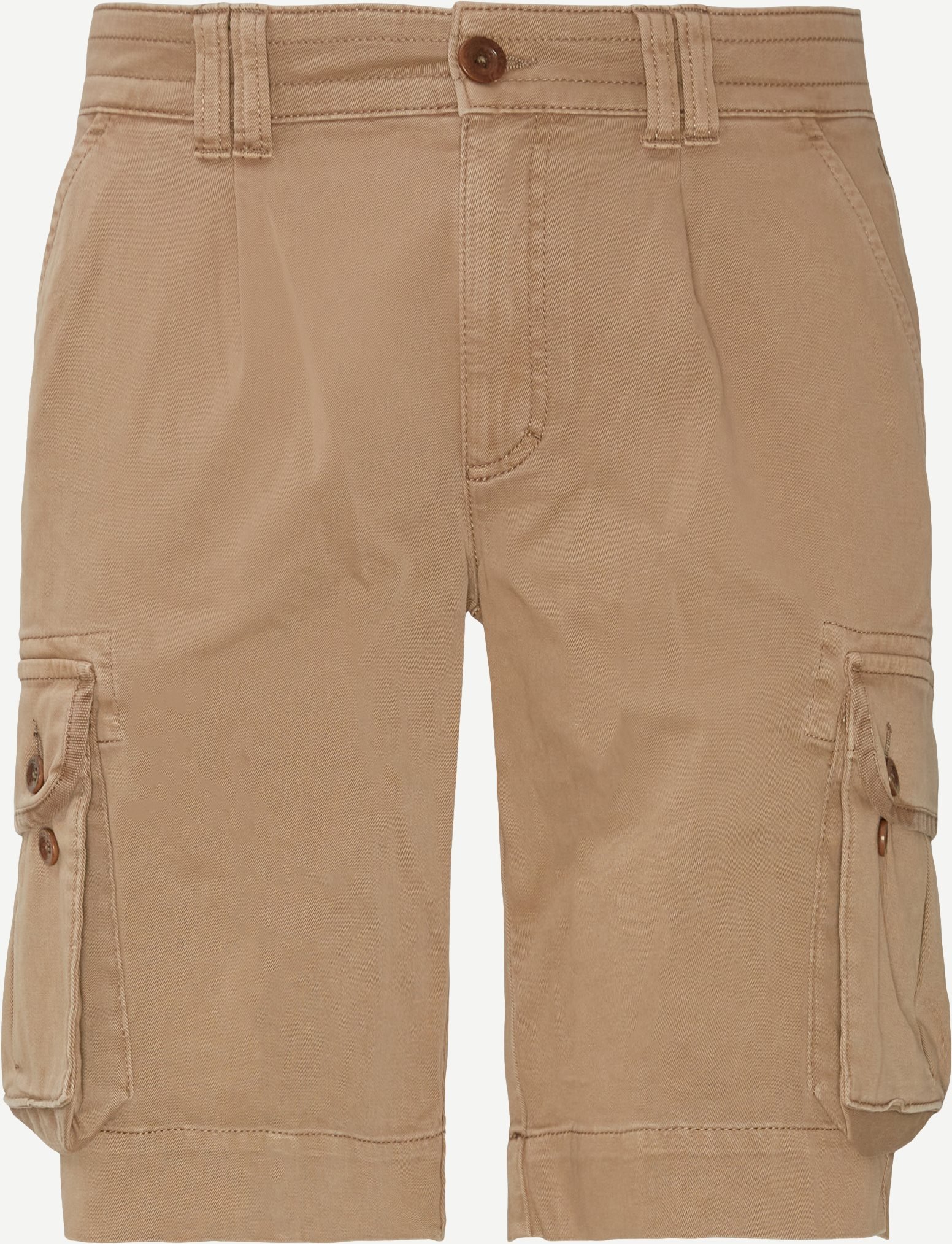 11032 Sky Twill Cargo Shorts - Shorts - Regular fit - Brun