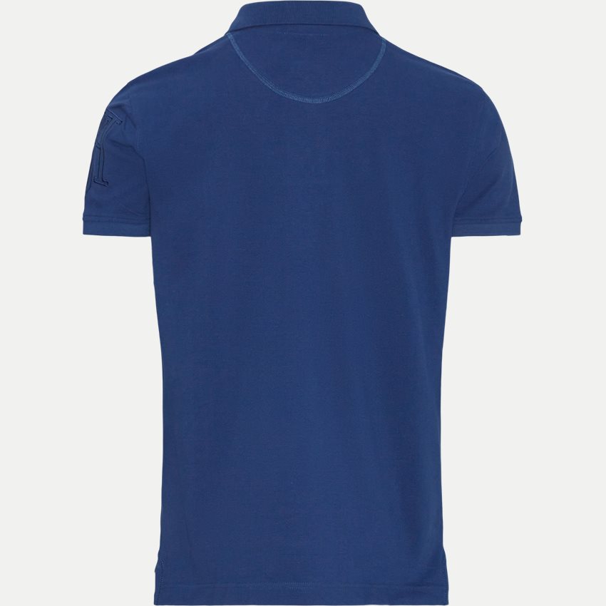 Hansen & Jacob T-shirts 11052 ROUGH STYLE POLO BLUE