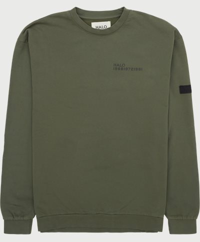 HALO Sweatshirts CREW 610061 Army