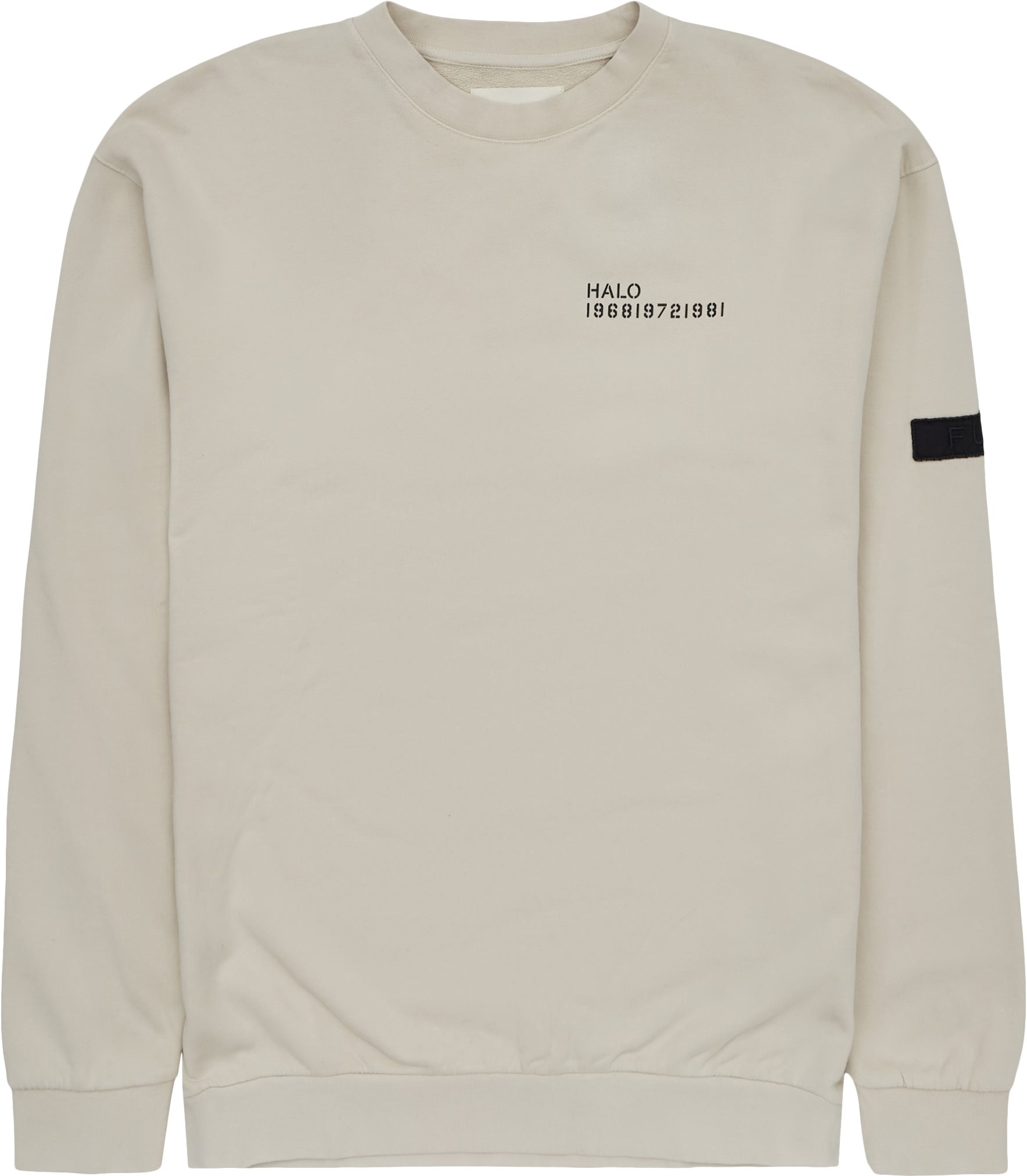 Cotton Crewneck - Sweatshirts - Regular fit - Sand