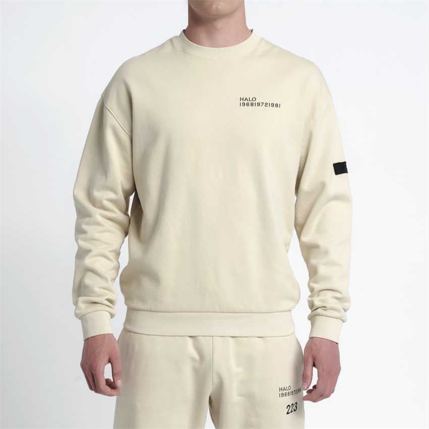 HALO Sweatshirts CREW 610061 SAND