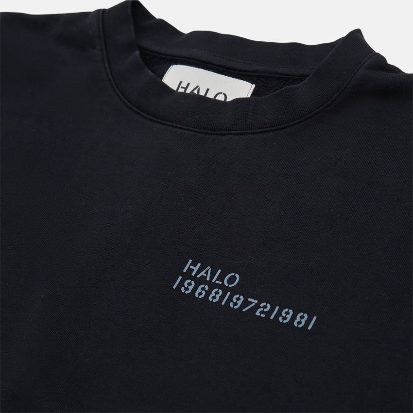 HALO Sweatshirts CREW 610061 SORT
