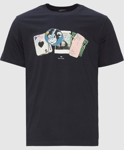PS Paul Smith T-shirts 011R HP3274 Blå