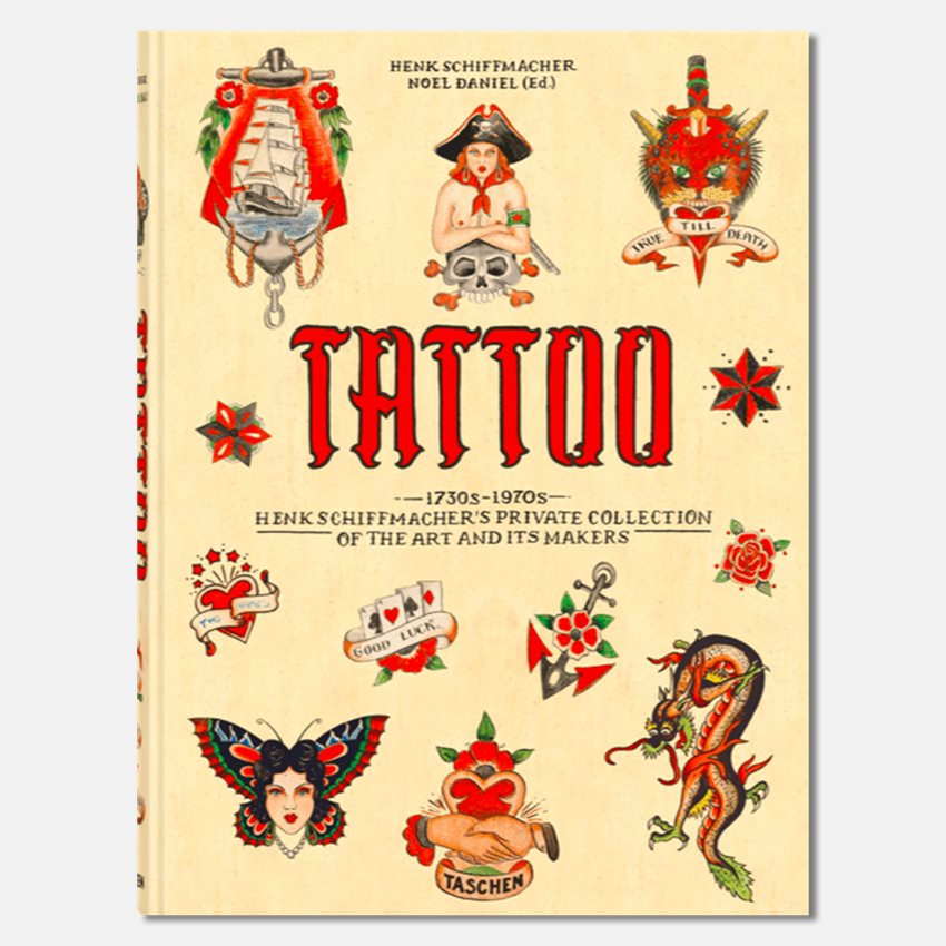 New Mags Accessories THE TATTOO BOOK TA1304 HVID