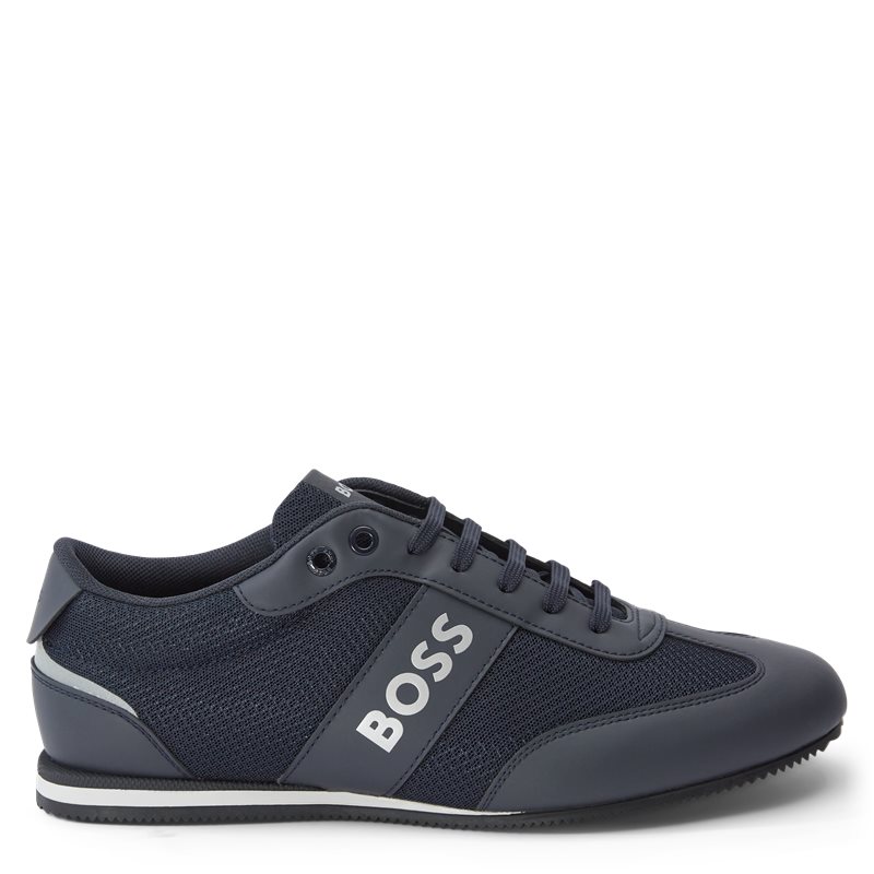 Hugo Boss sko – Hugo Boss - _Lowp Sneakers til herre Blå - Pashion.dk