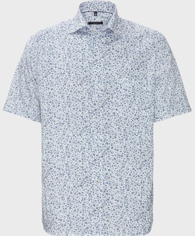 Eterna Kortærmede skjorter 4030 C09K Blå