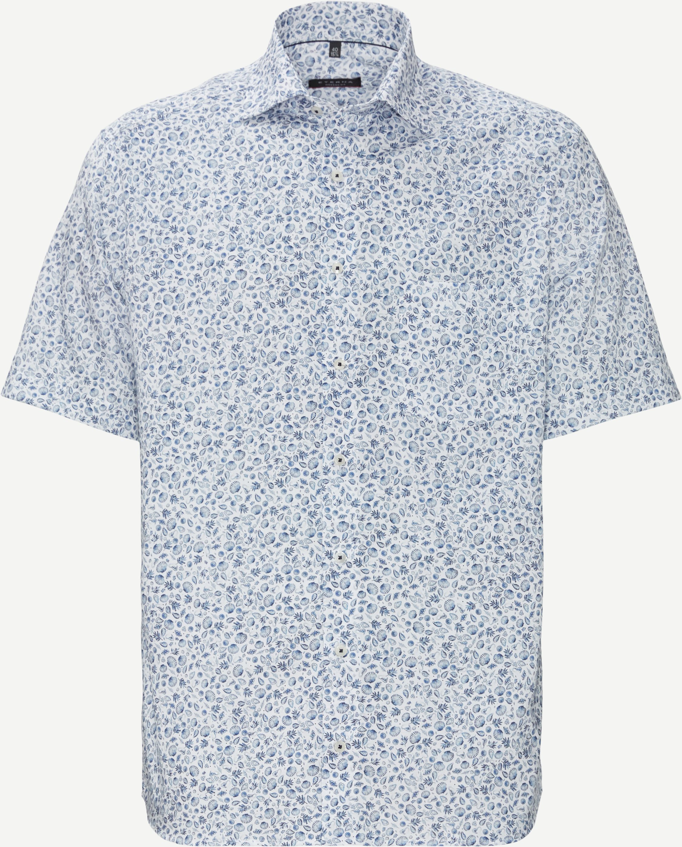 Eterna Kortärmade skjortor 4030 C09K Blå