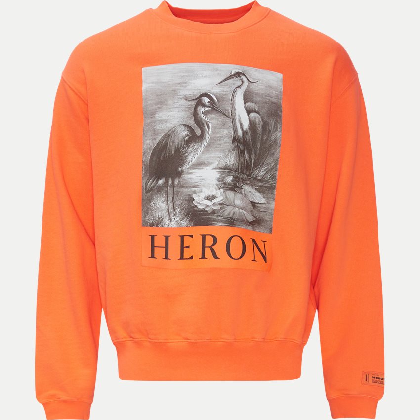Heron Preston Sweatshirts HMBA016C99JER0022210 ORANGE