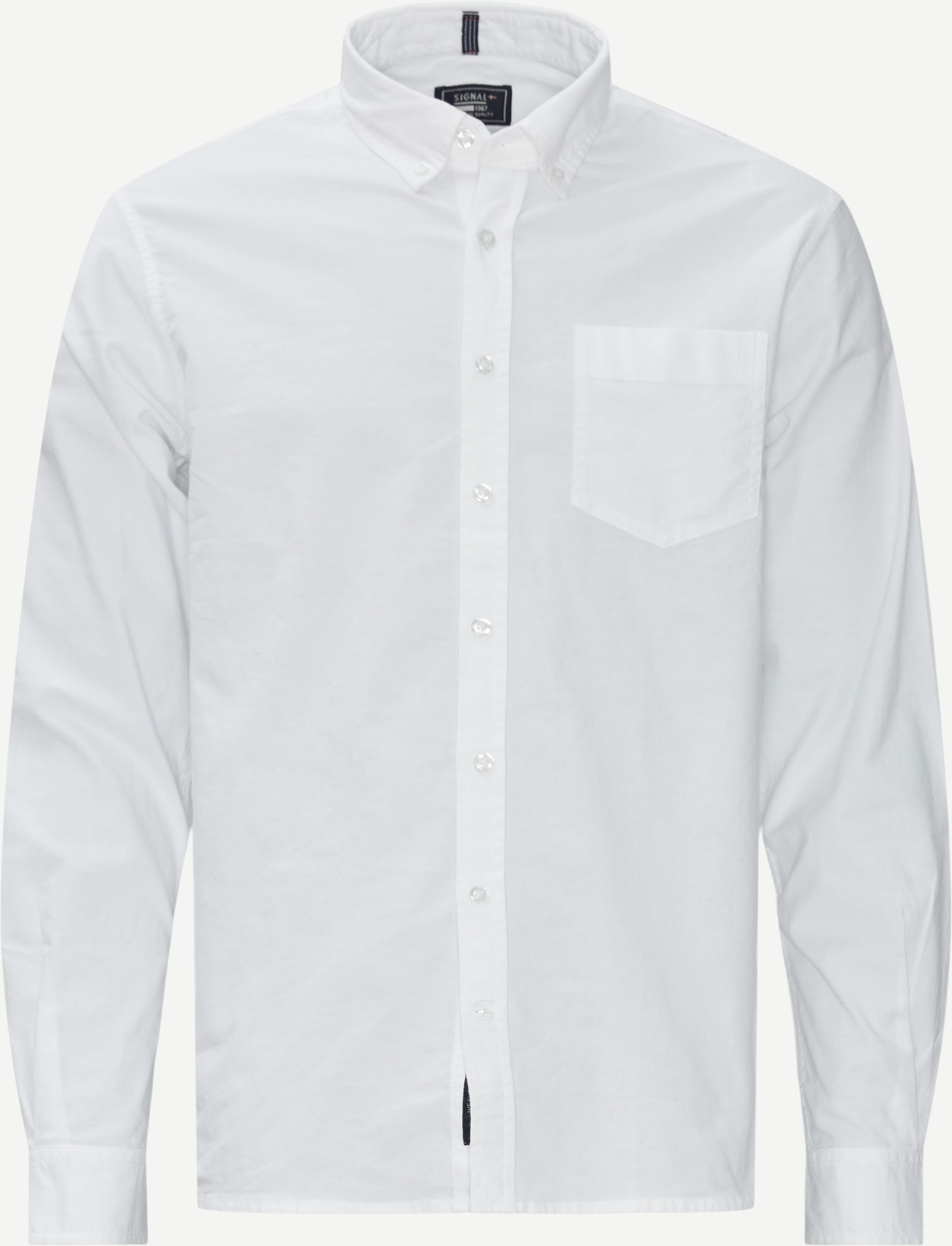 Scott Oxford Skjorte - Skjorter - Regular fit - Hvid