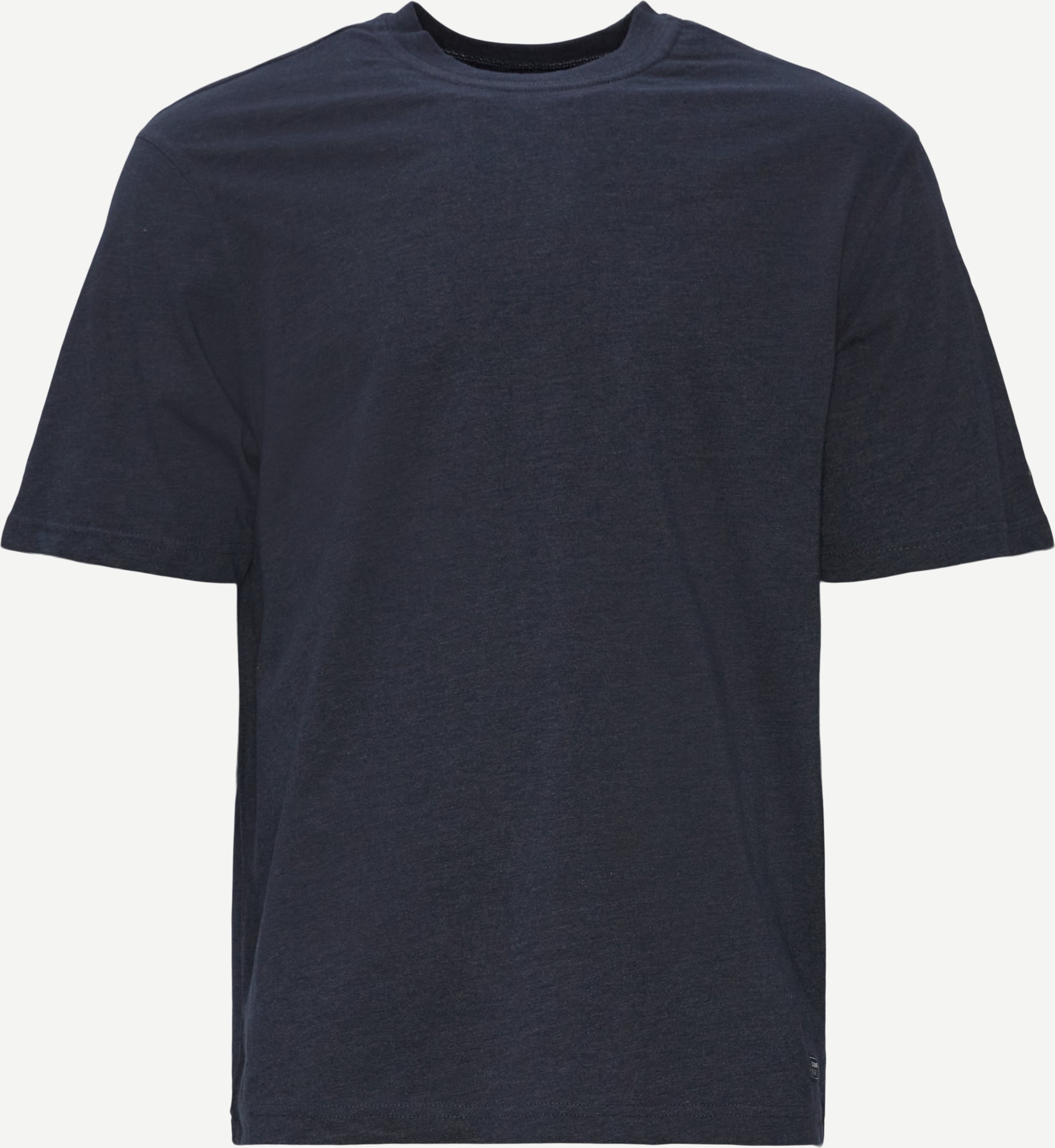 Eddy Organic T-shirt - T-shirts - Regular fit - Denim
