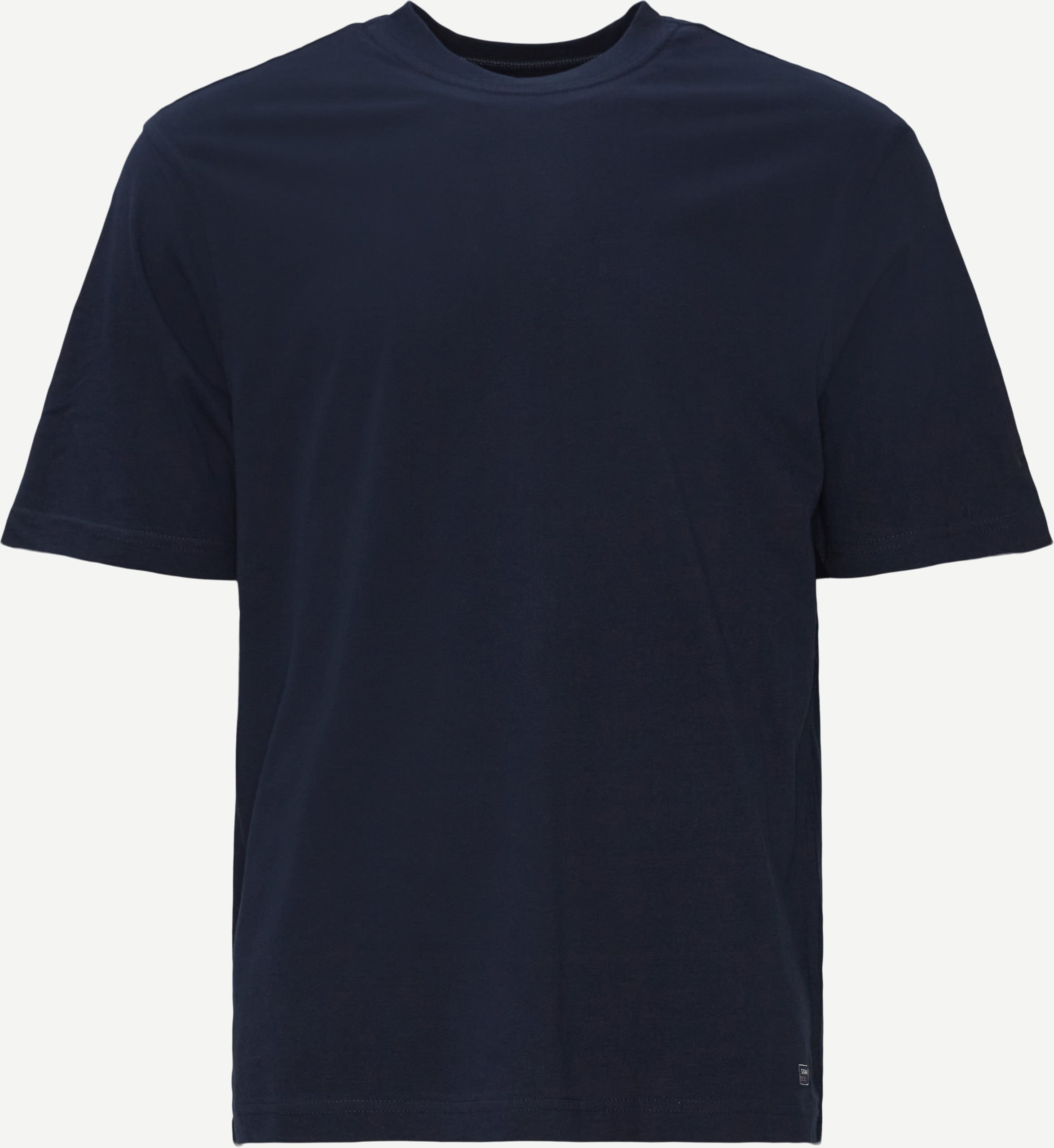 Eddy Organic T-shirt - T-shirts - Regular fit - Blå
