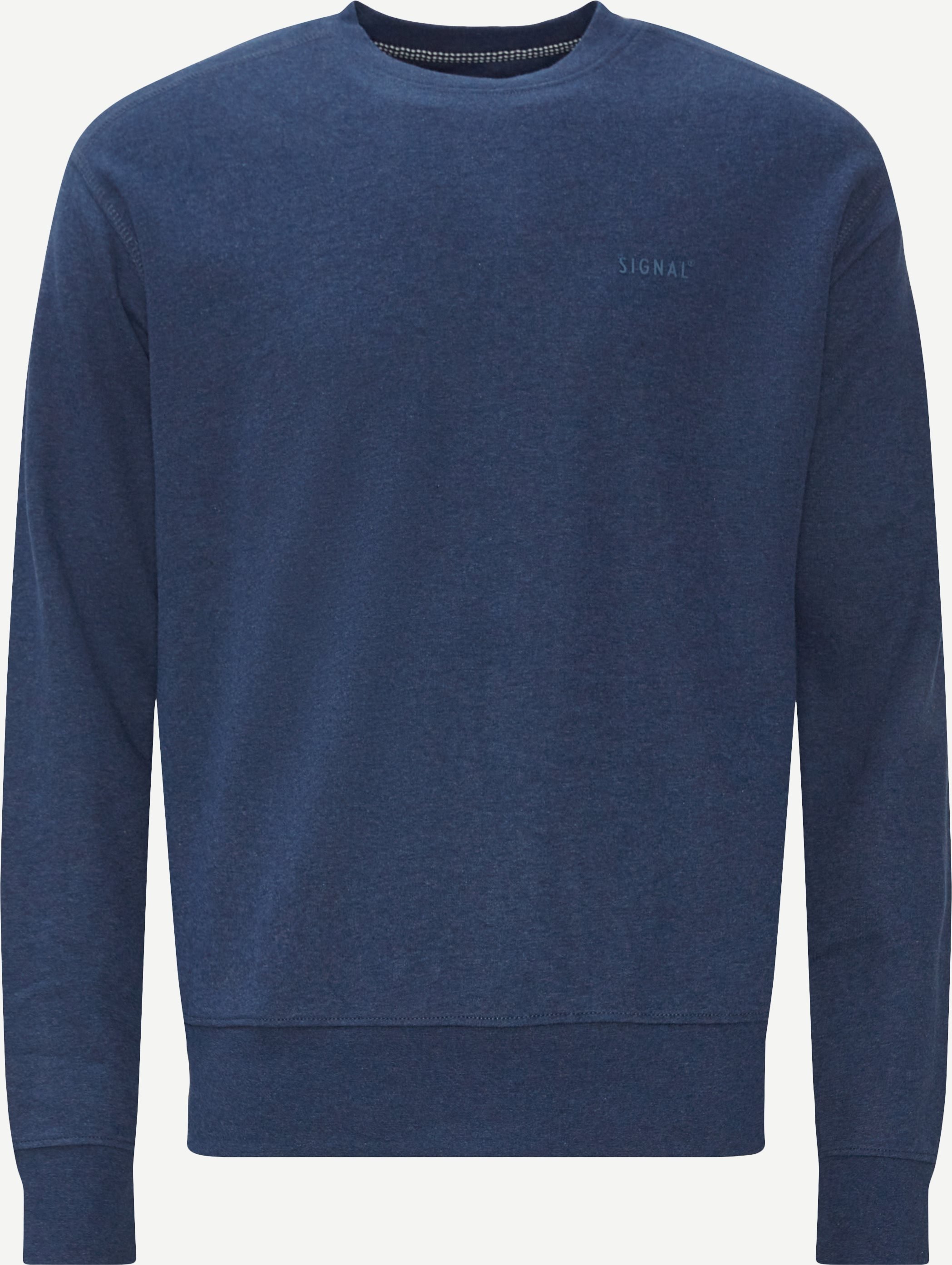 Sweatshirts - Regular fit - Denim