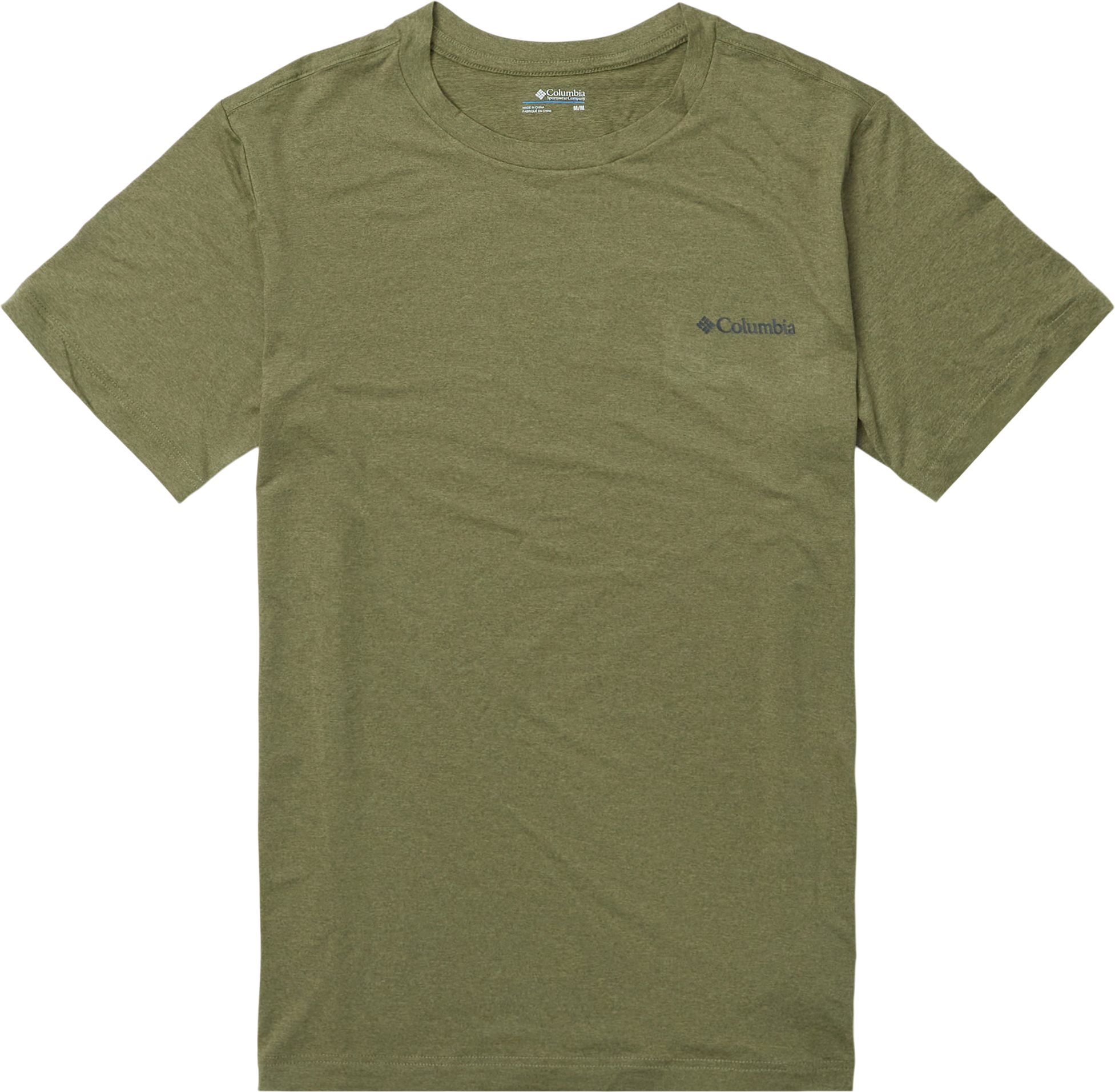 Columbia T-shirts TECH TRAIL GRAPHIC TEE Army