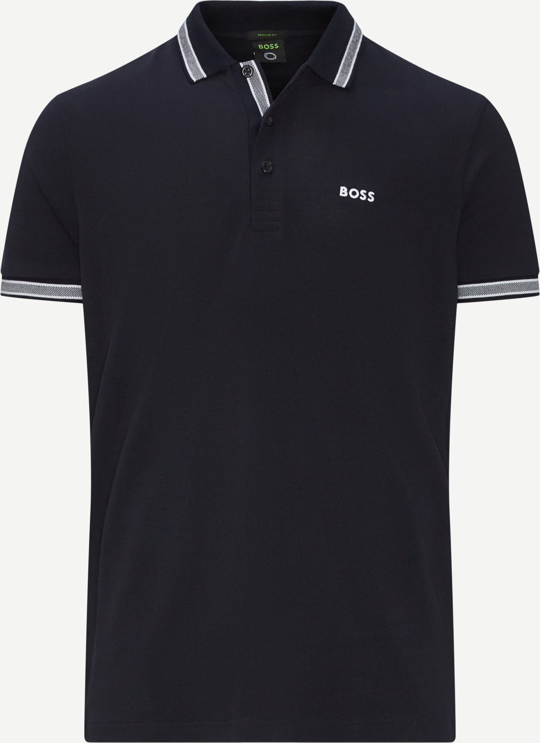Paddy Pique Polo T-Shirt - T-shirts - Regular fit - Blå