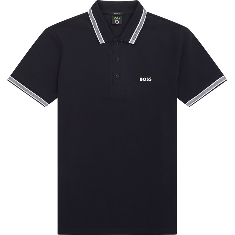 Boss Athleisure - Paddy Pique Polo T-Shirt S Navy herre