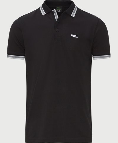 Paddy Pique Polo T-Shirt Regular fit | Paddy Pique Polo T-Shirt | Sort