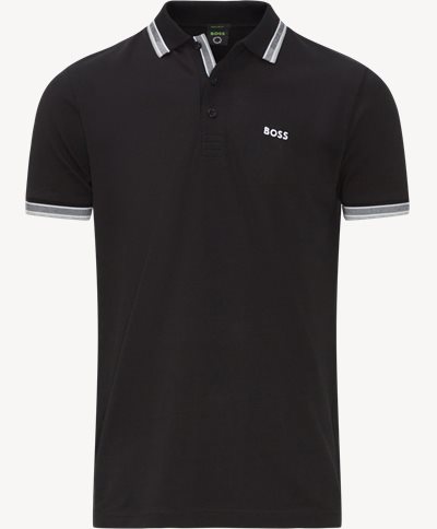 Paddy Pique Polo T-Shirt Regular fit | Paddy Pique Polo T-Shirt | Sort
