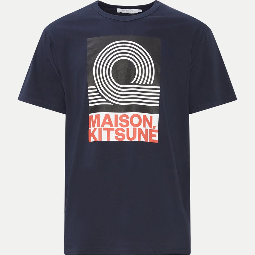 Maison Kitsuné T-shirts IM00156KJ0008 NAVY