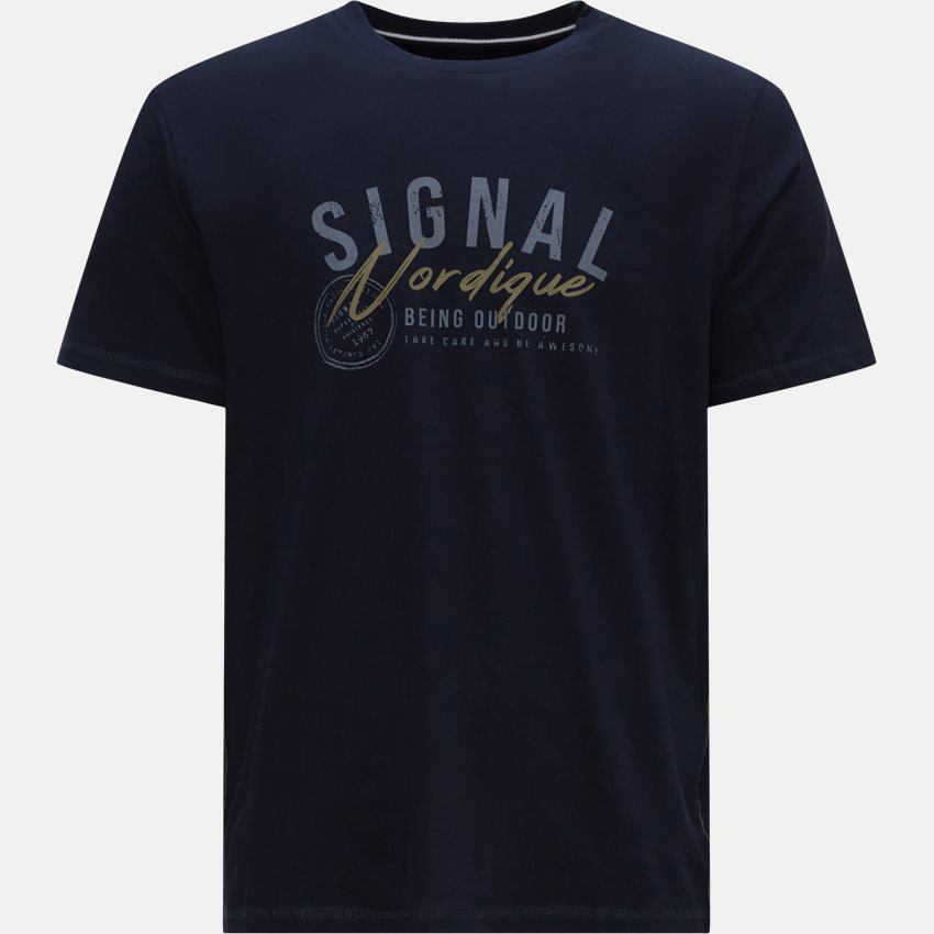 Signal T-shirts KELLER  LOGO NAVY