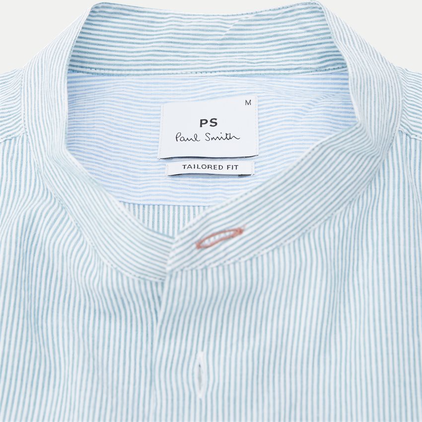PS Paul Smith Shirts 908T H21515 GREEN/WHITE