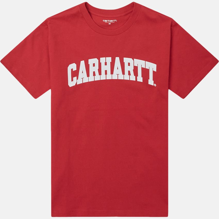 Carhartt WIP T-shirts SS UNIVERSITY I028990 CORNEL/WHITE
