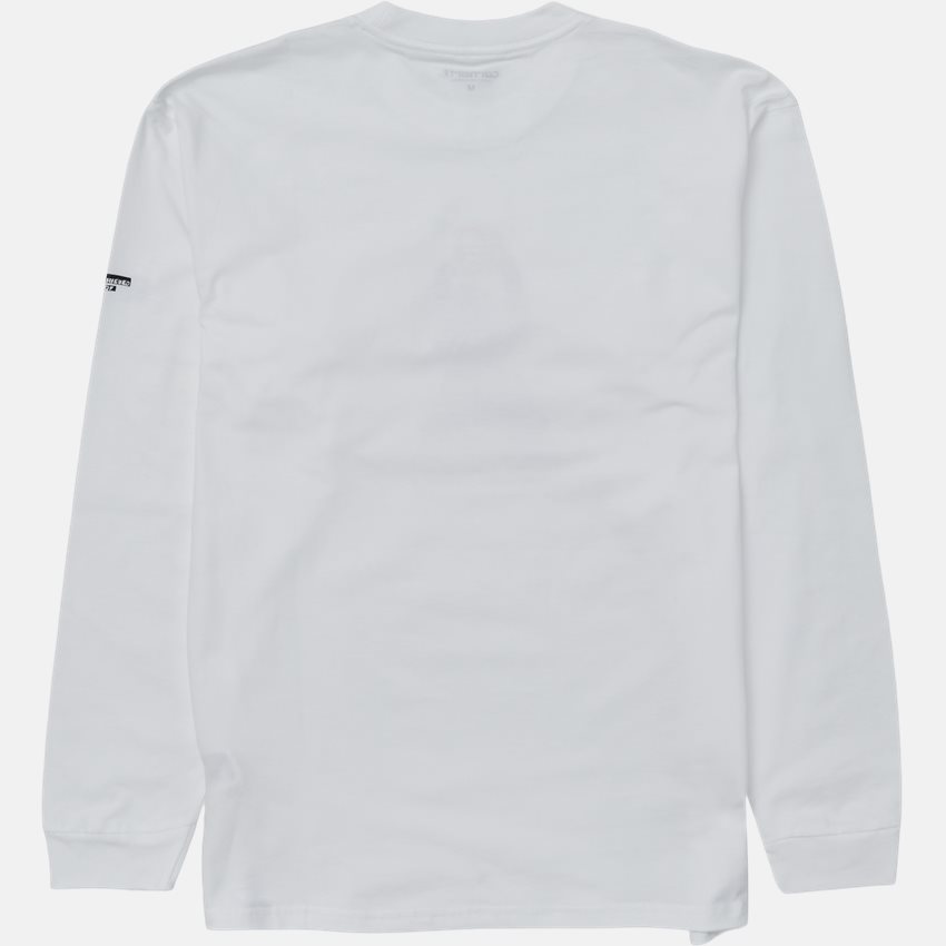 Carhartt WIP T-shirts LS KOGANCULT LEVEL T-SHIRT I029630 WHITE