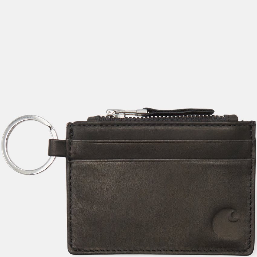 Carhartt WIP Accessories LEATHER WALLET I030269 BLACK