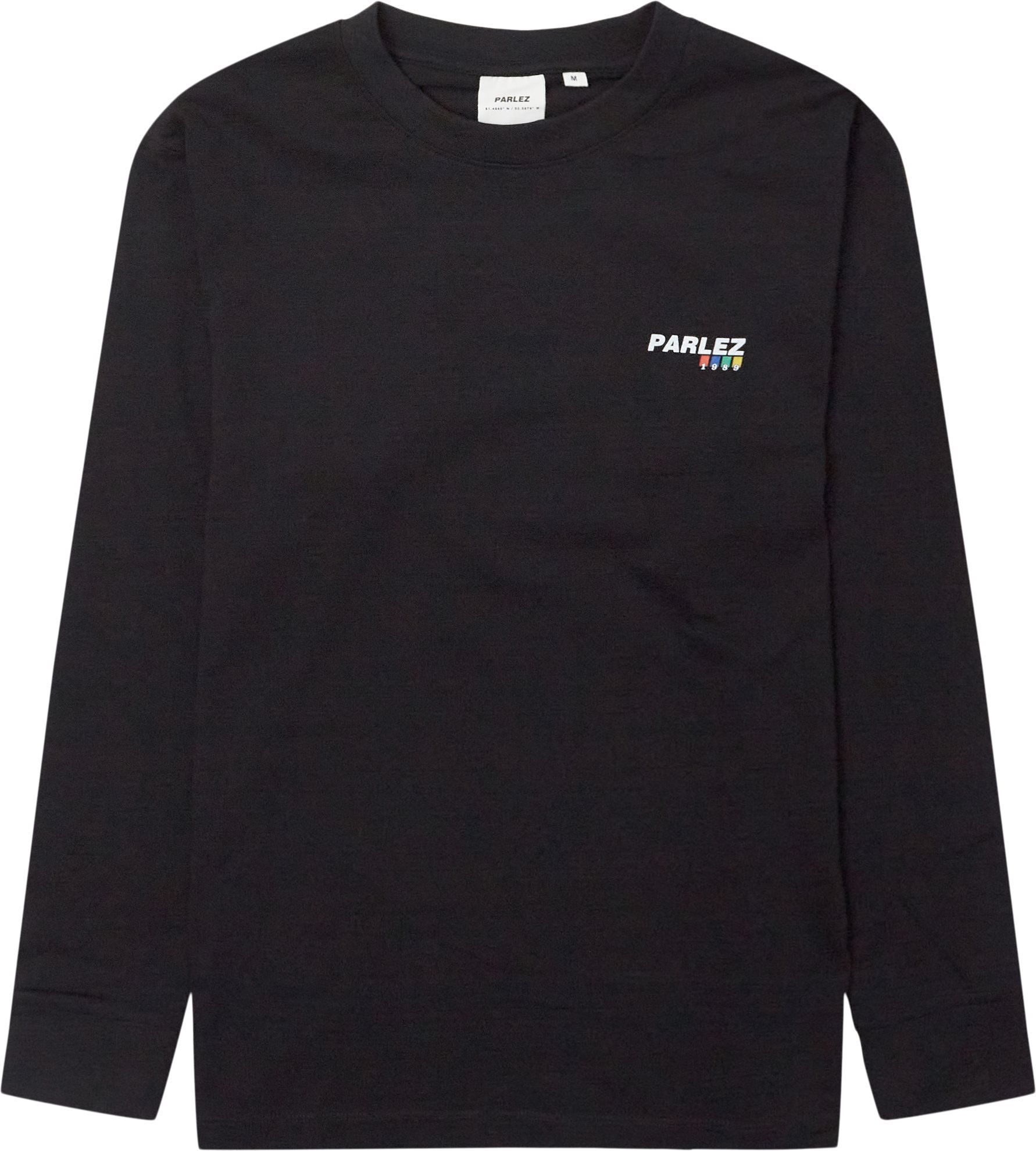 PARLEZ T-shirts ALTAIR LS T-SHIRT Black