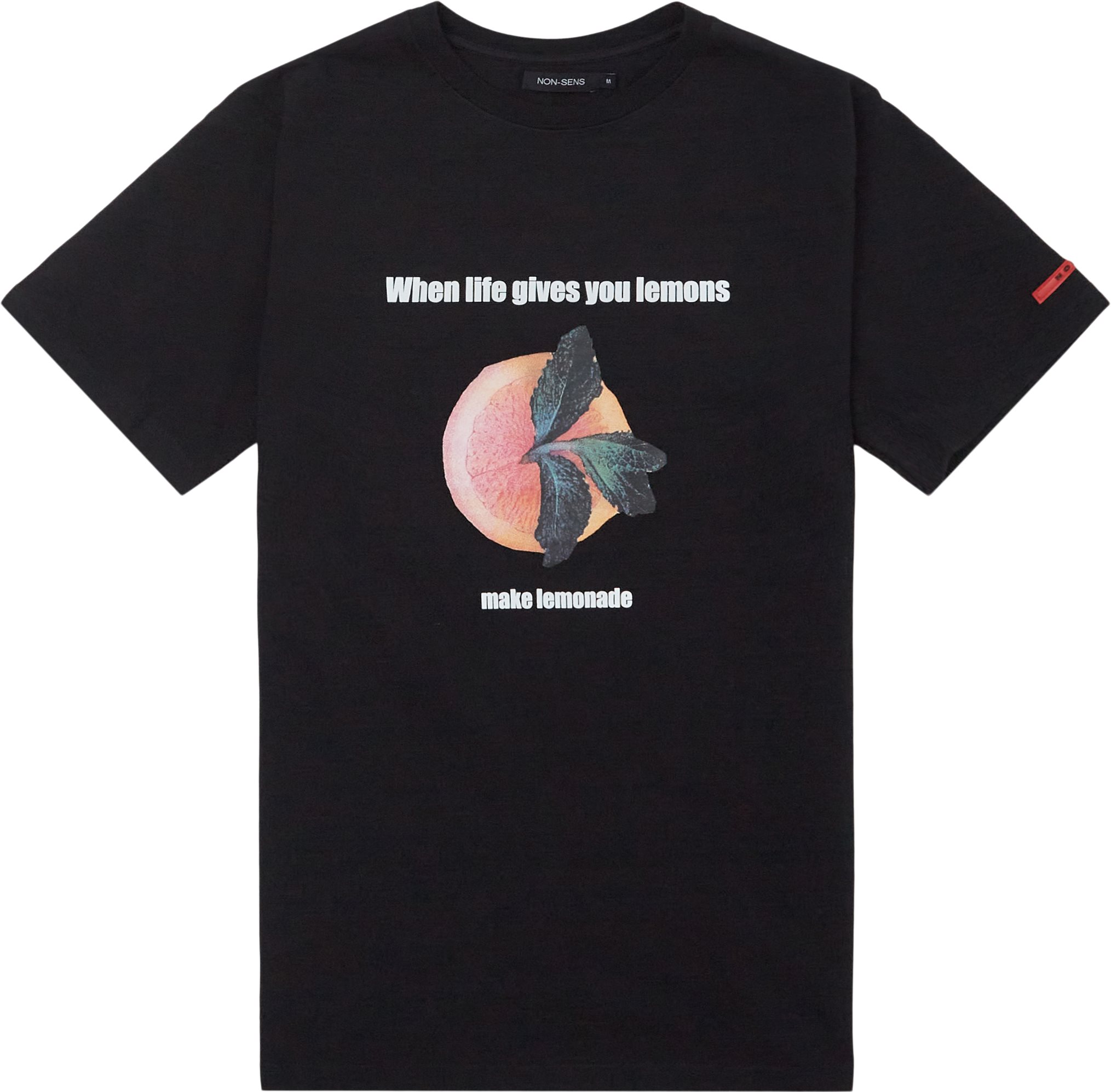Non-Sens T-shirts LIMONE Svart