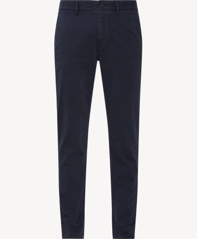  Tapered fit | Trousers | Blue