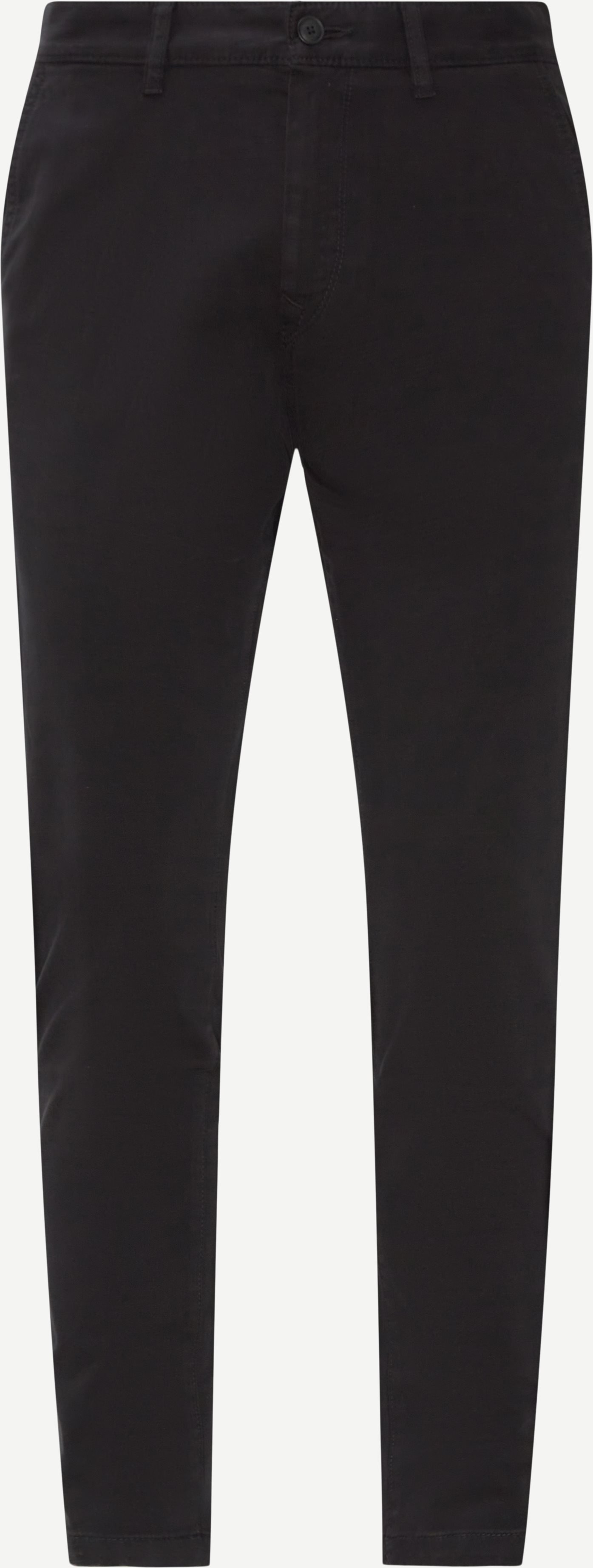 Trousers - Tapered fit - Black