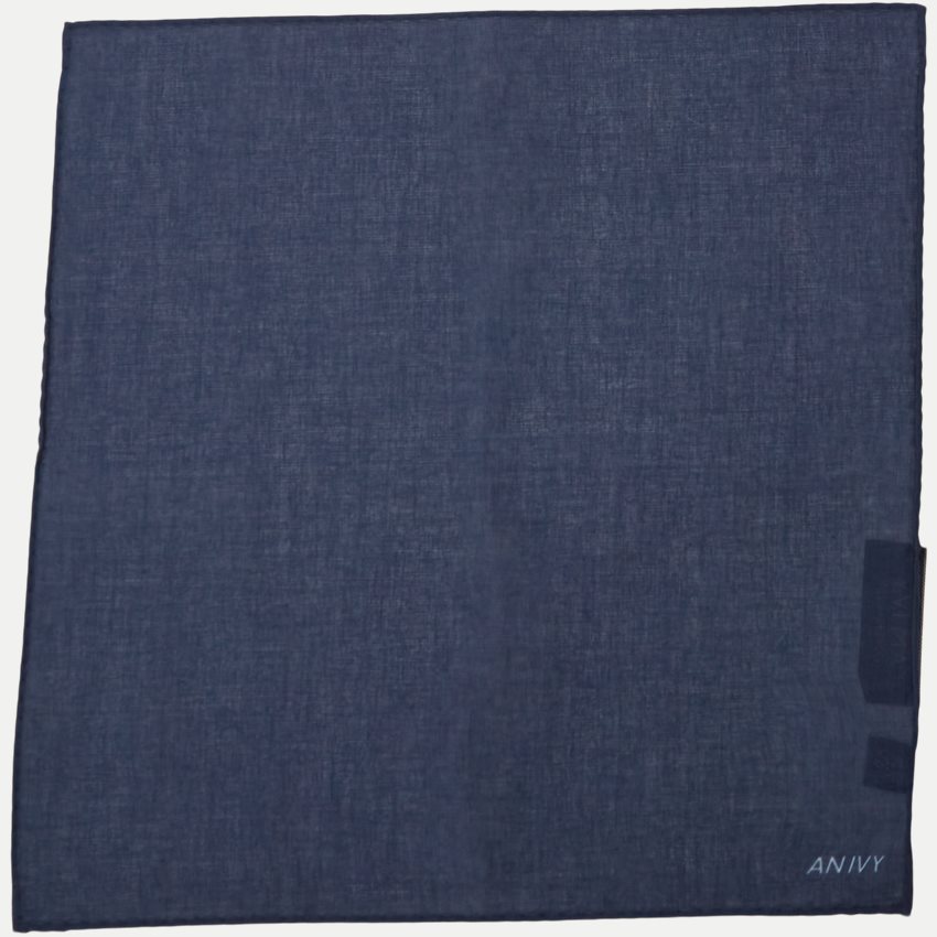 An Ivy Accessories SOLID POCKET SQUARES NAVY