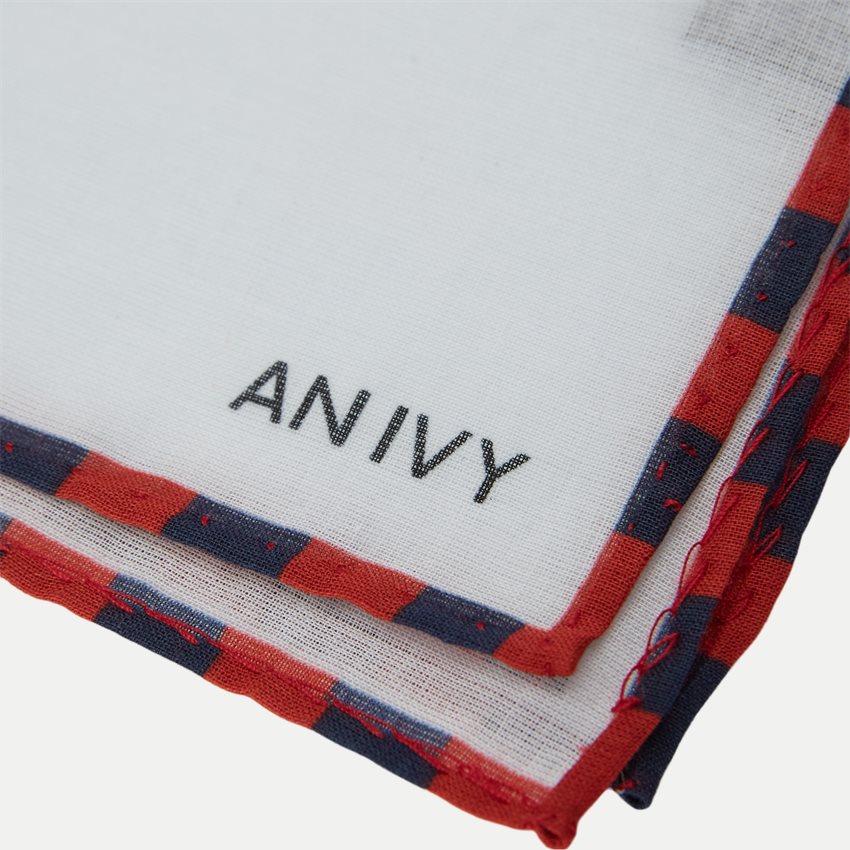 An Ivy Accessories BORDERS POCKET SQUARES HVID