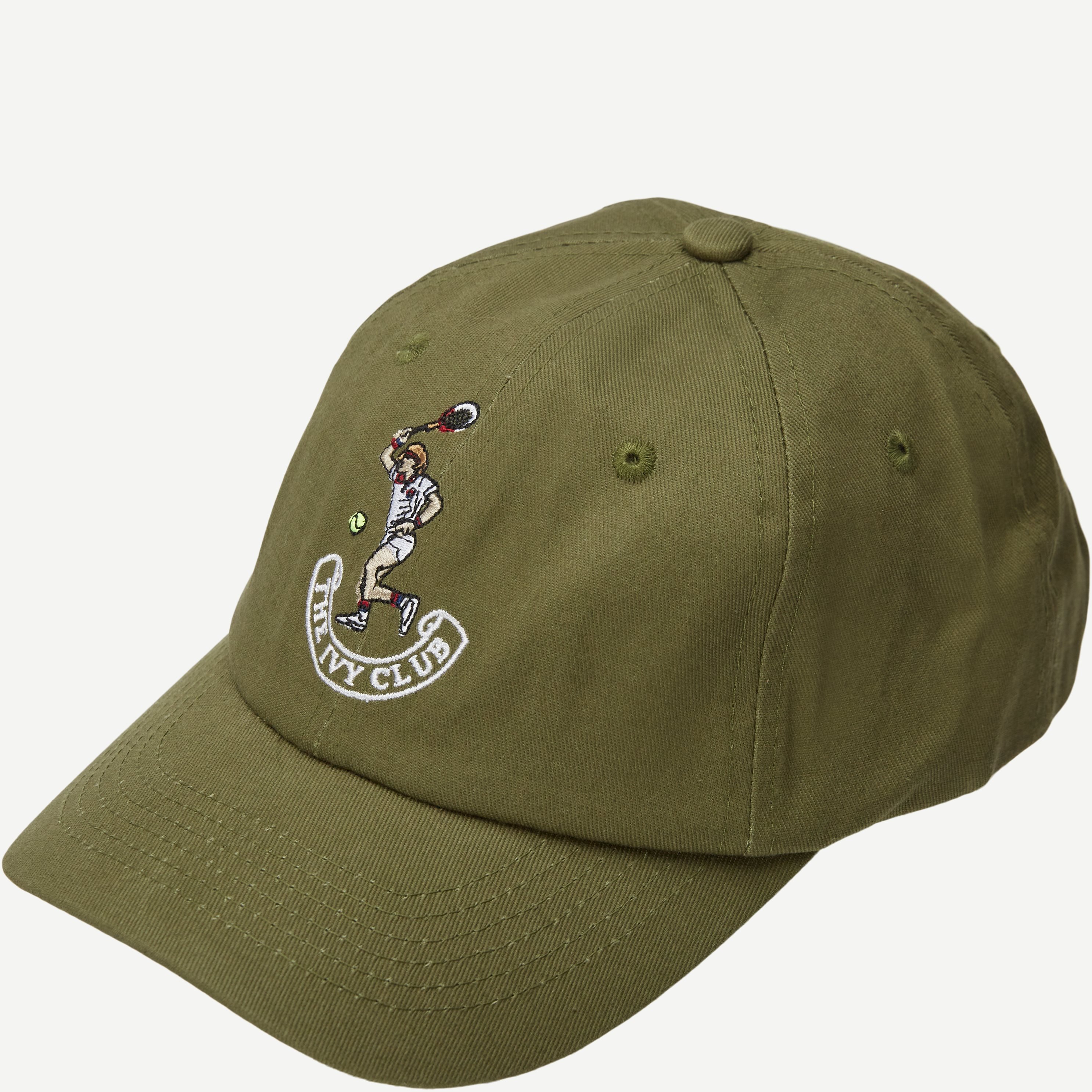 Tennis Player Cap - Caps - Army