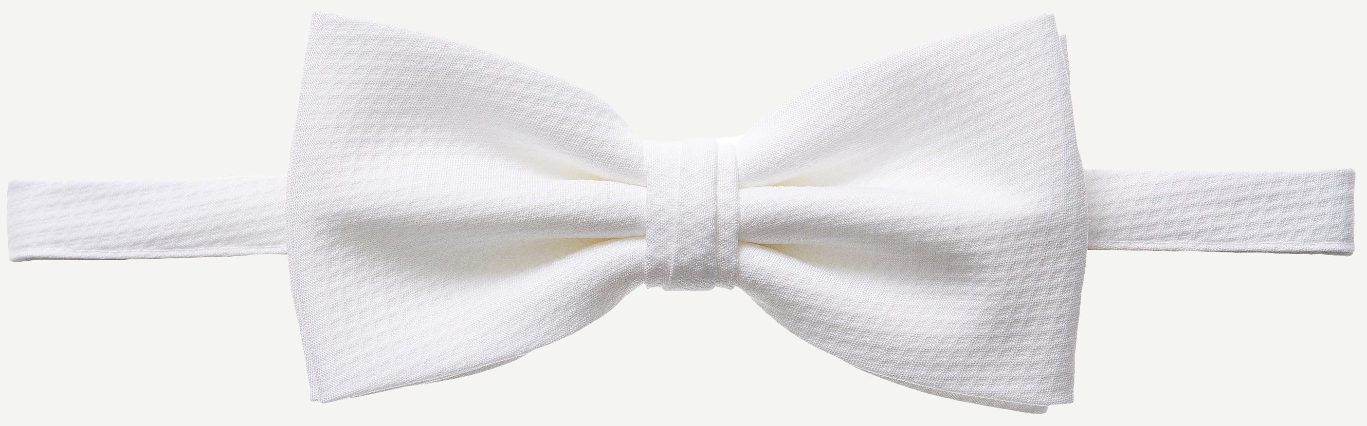 Piqué Evening Bow Tie - Slips - Hvid